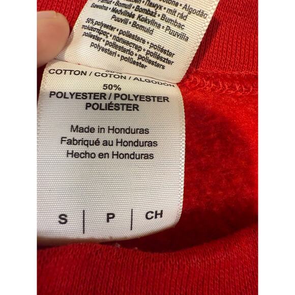 Christmas Vacation Clark Griswold Sweatshirt Jolliest Bunch of Assholes Sz S - Picture 5 of 5